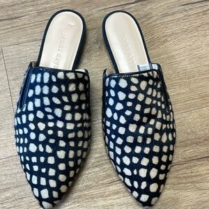 Jenni Kayne Honey Giraffe Mules Sz36 in the house one time so like brand new